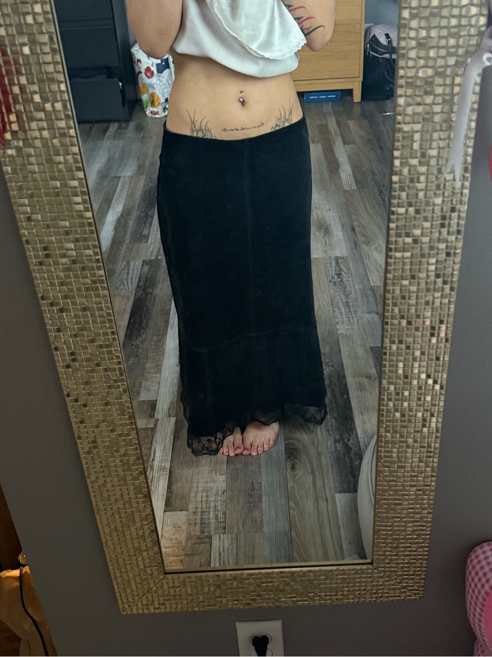 Womens Wool skirt
